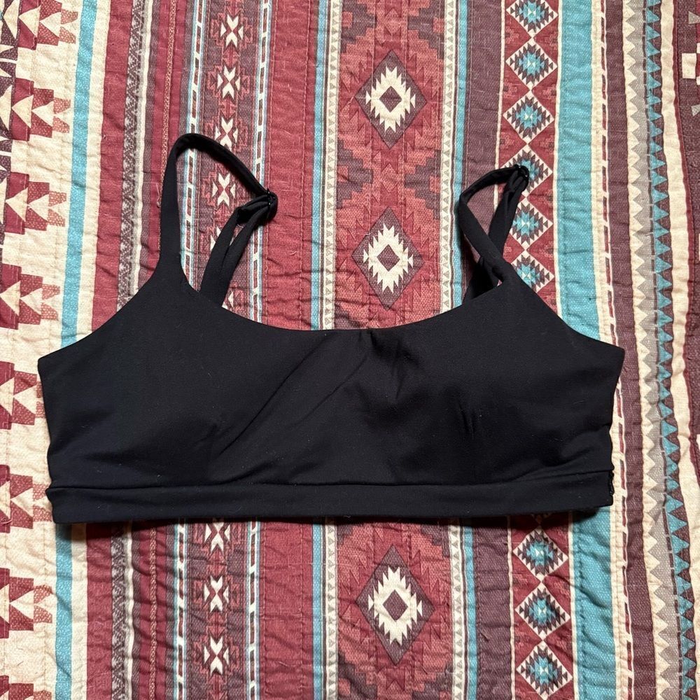 Balance Athletica black sports bra size large